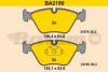BARUM BA2190 Brake Pad Set, disc brake